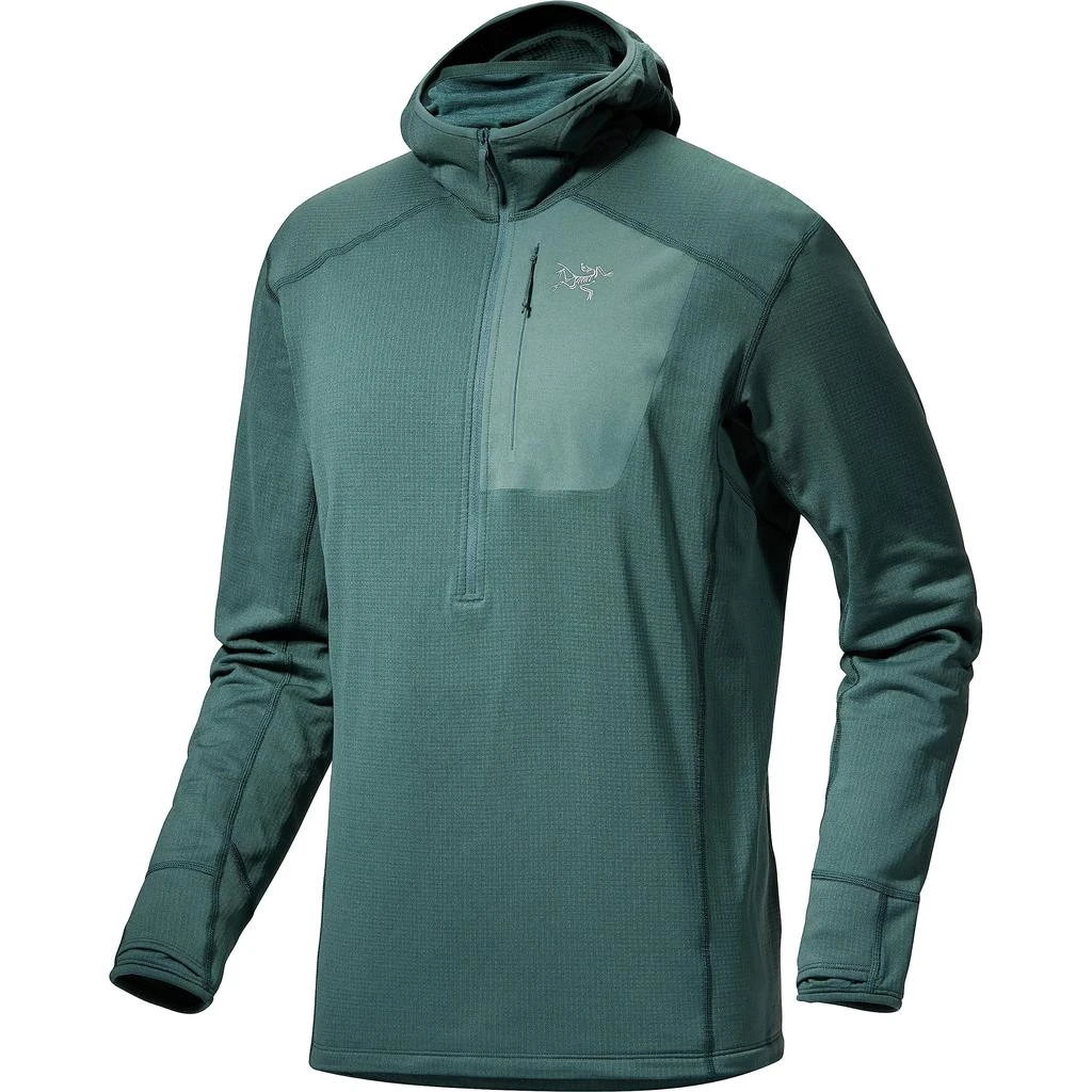 商品Arc'teryx|Arc'teryx Delta 1/2 Zip Neck Hoody Men's | Versatile Polartec Power Dry Fleece Hoody,价格¥1043,第1张图片