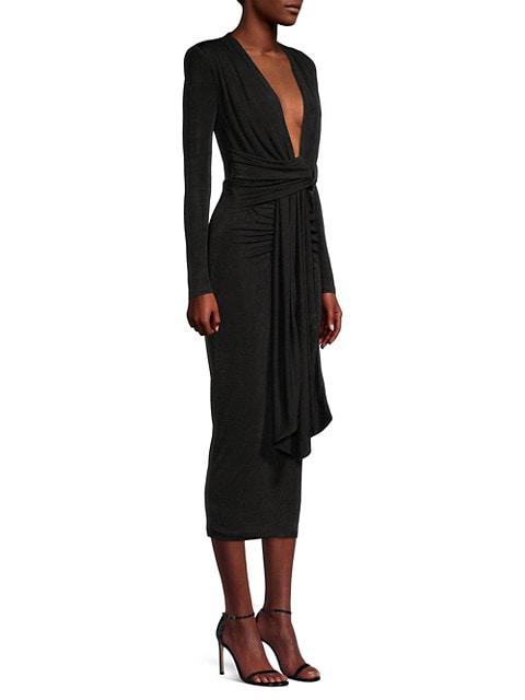 Francis Jersey Midi-Dress商品第4张图片规格展示