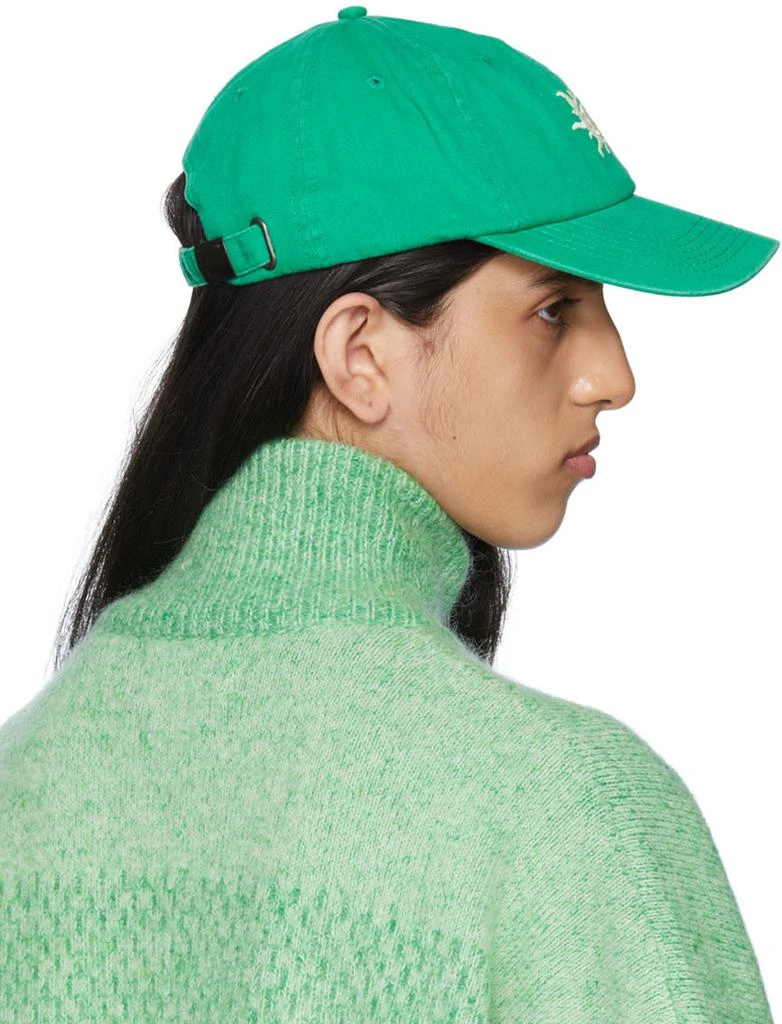 商品HOLZWEILER|Green Sonnet Logos Cap,价格¥158,第3张图片详细描述