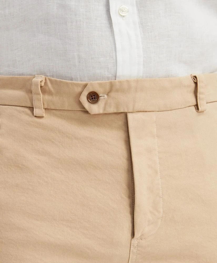 商品Brooks Brothers|Big & Tall 9" Stretch Washed Canvas Shorts,价格¥326,第3张图片详细描述