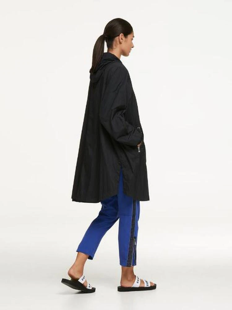 商品DKNY|Long Nylon Jacket With Hood,价格¥672,第3张图片详细描述