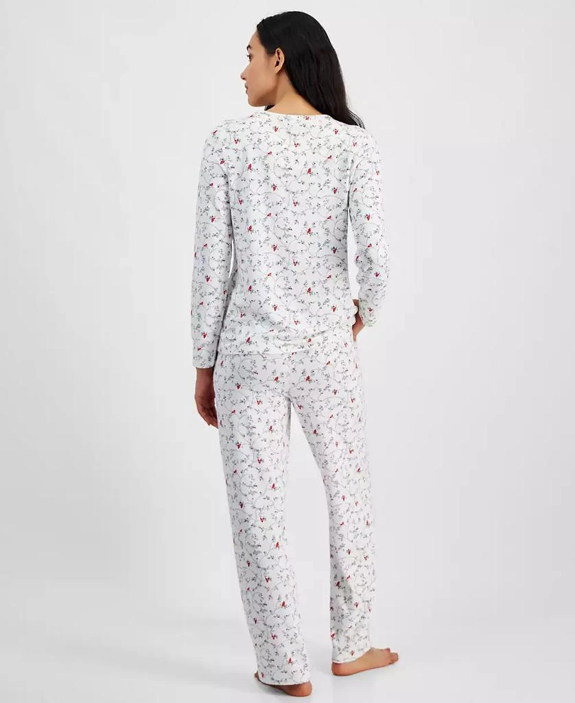 商品Charter Club|Women's 2-Pc. Printed Long-Sleeve Packaged Pajamas Set, Created for Macy's,价格¥177,第2张图片详细描述