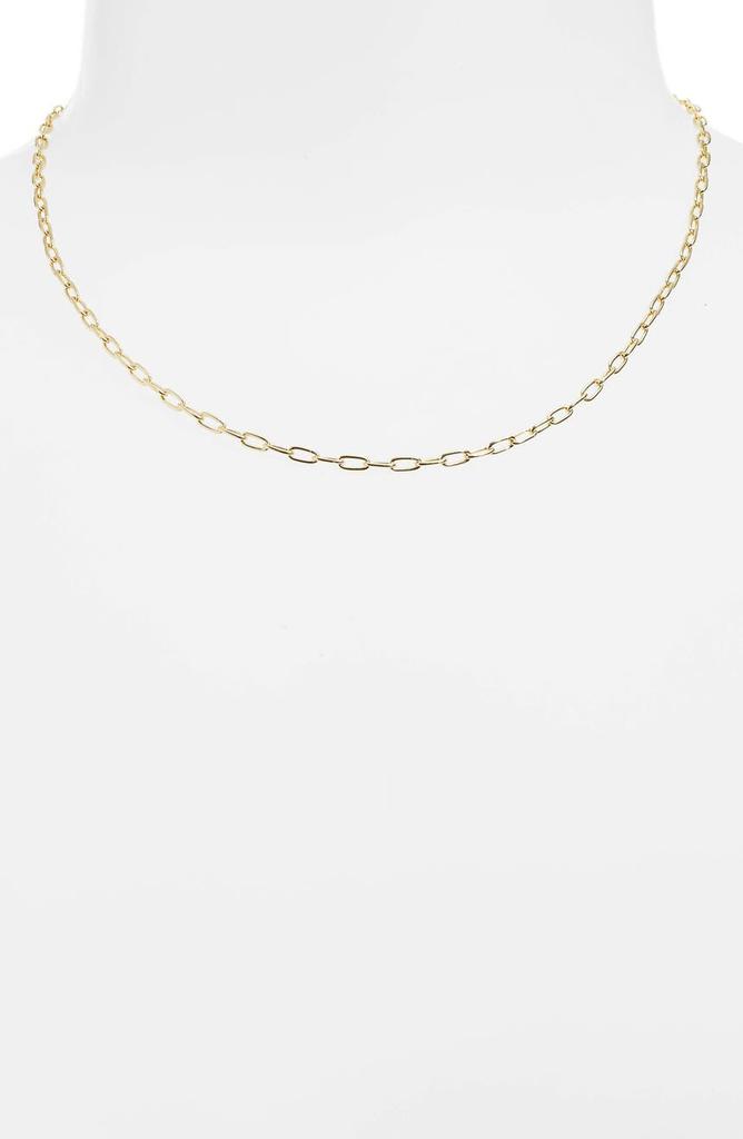 Delicate Collection Demi-Fine Paperclip Chain Necklace商品第2张图片规格展示