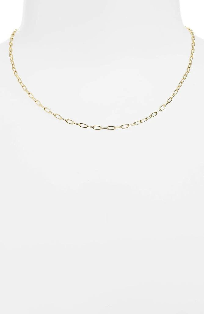商品Madewell|Delicate Collection Demi-Fine Paperclip Chain Necklace,价格¥165,第2张图片详细描述
