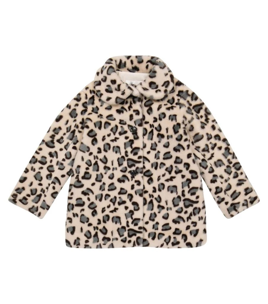 商品Bonpoint|Doogie豹纹印花大衣,价格¥2499,第1张图片