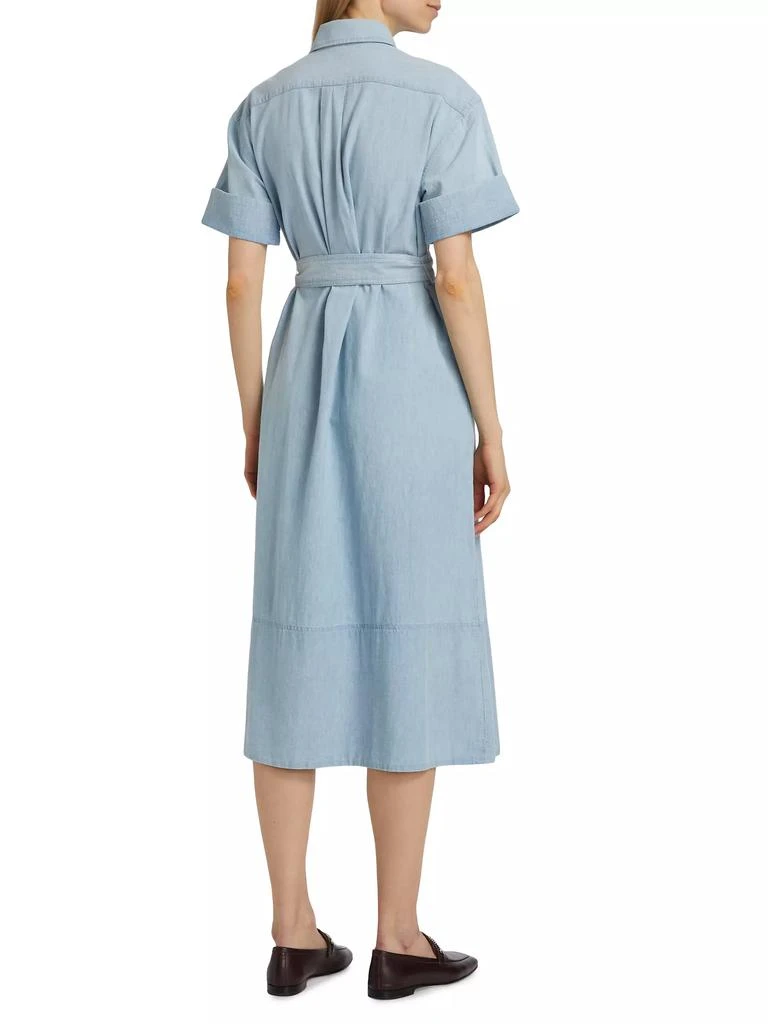 商品Ralph Lauren|Chambray Midi-Shirtdress,价格¥1017,第5张图片详细描述