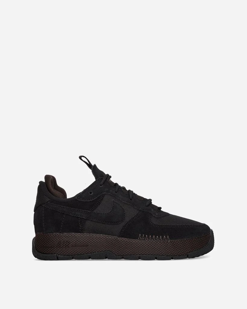 商品NIKE|WMNS Air Force 1 Wild Sneakers Black / Velvet Brown,价格¥982,第1张图片
