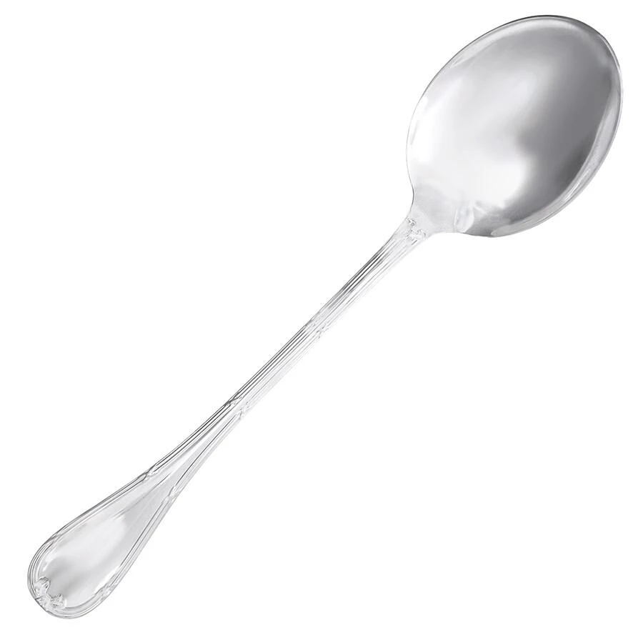 商品Christofle|Silver Plated Rubans Salad Serving Spoon 0024-082,价格¥1515,第1张图片