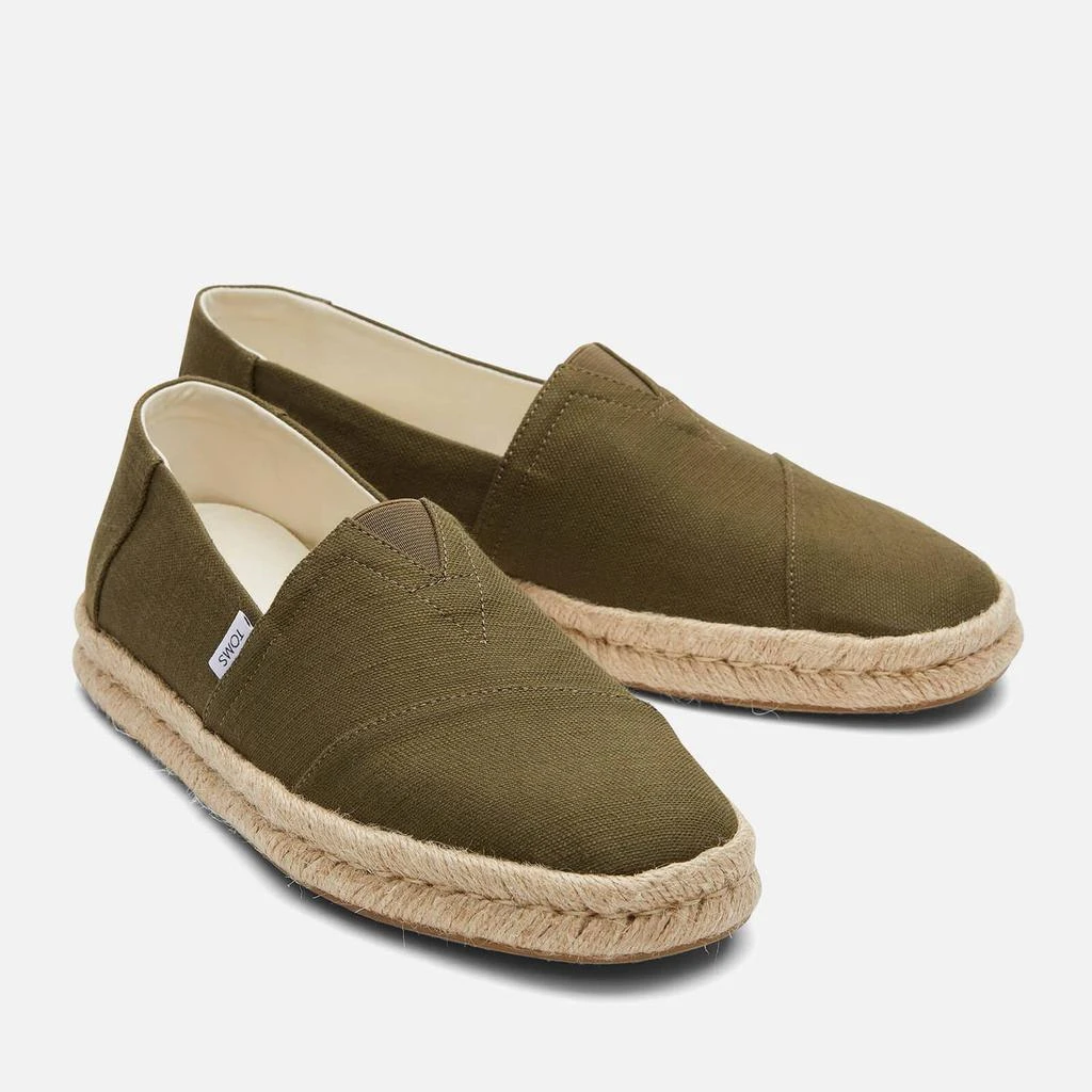 商品TOMS|TOMS Men's Alpargata Rope 2.0 Canvas Espadrilles,价格¥428,第3张图片详细描述