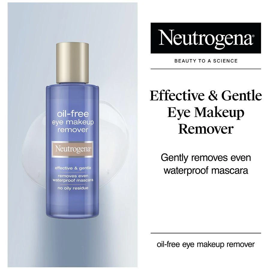 商品Neutrogena|Gentle Oil-Free Eye Makeup Remover, Sensitive Eyes,价格¥56,第3张图片详细描述