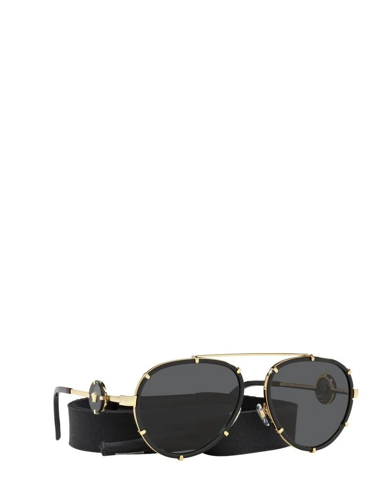 商品Versace|Versace Eyewear Aviator Frame Sunglasses,价格¥1821,第2张图片详细描述