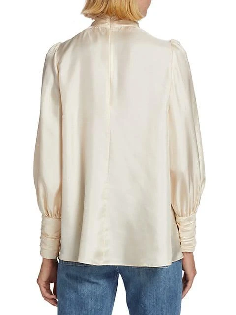 商品Zimmermann|Celestial Gathered Silk Blouse,价格¥2240,第5张图片详细描述