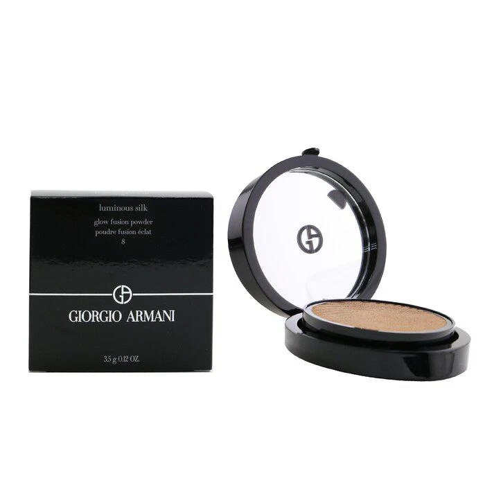 商品Giorgio Armani|Giorgio Armani 轻透亮丝光打亮粉饼 - # 8 -8(3.5g/0.12oz),价格¥729,第2张图片详细描述