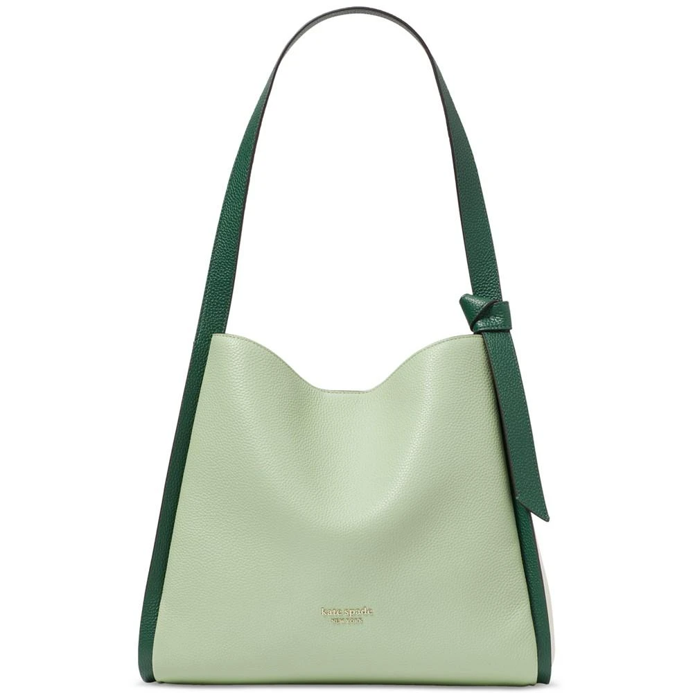 商品Kate Spade|Knott Large Leather Shoulder Bag,价格¥1808,第1张图片