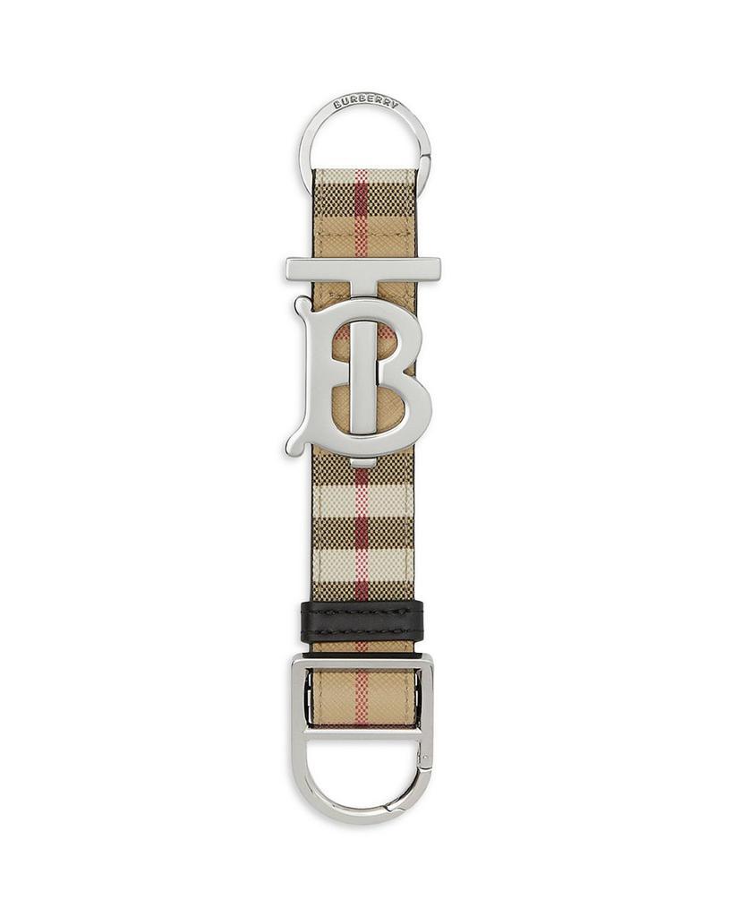 商品Burberry|Monogram Motif Vintage Check Key Ring,价格¥3018,第1张图片