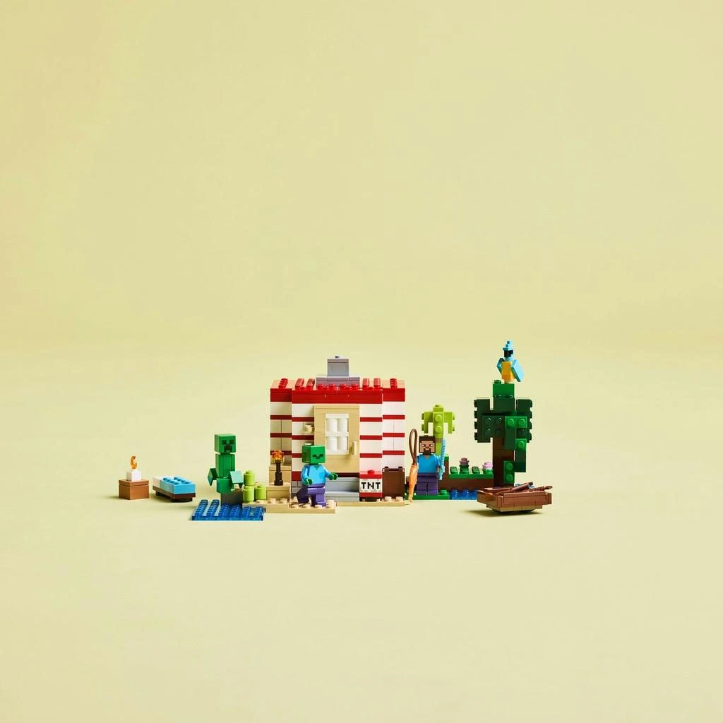 商品LEGO® Minecraft® The TNT Jungle House, Video Game Collectible Toy 21275,价格¥315,第5张图片详细描述