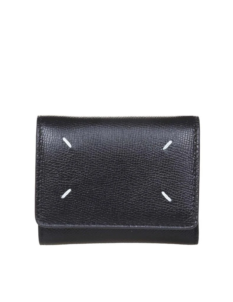 商品MAISON MARGIELA|Maison Margiela Four-Stitch Tri-Fold Wallet,价格¥2773,第1张图片