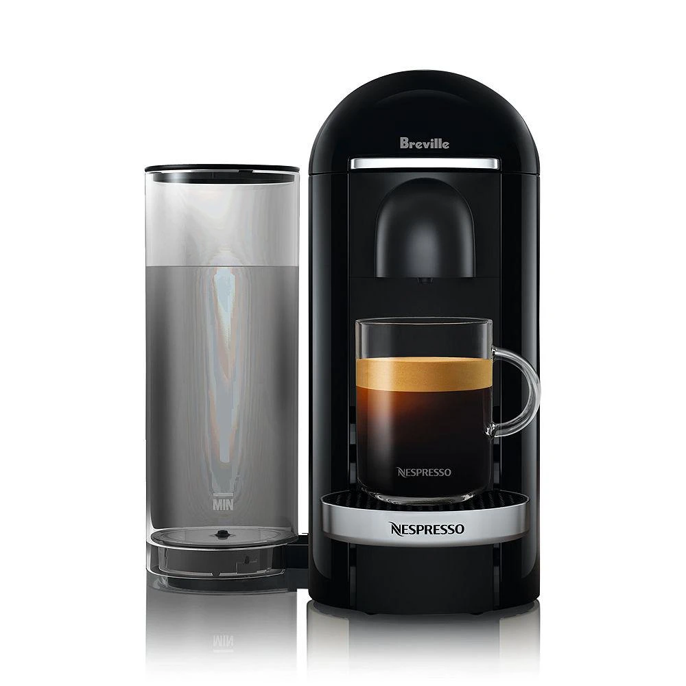 VertuoPlus Deluxe by Breville with Aeroccino Milk Frother, Classic Black 商品