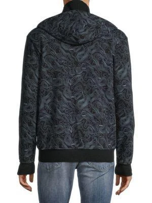 商品Prps Goods & Co|Gaser Crossover-Neck Graphic Hoodie,价格¥317,第2张图片详细描述