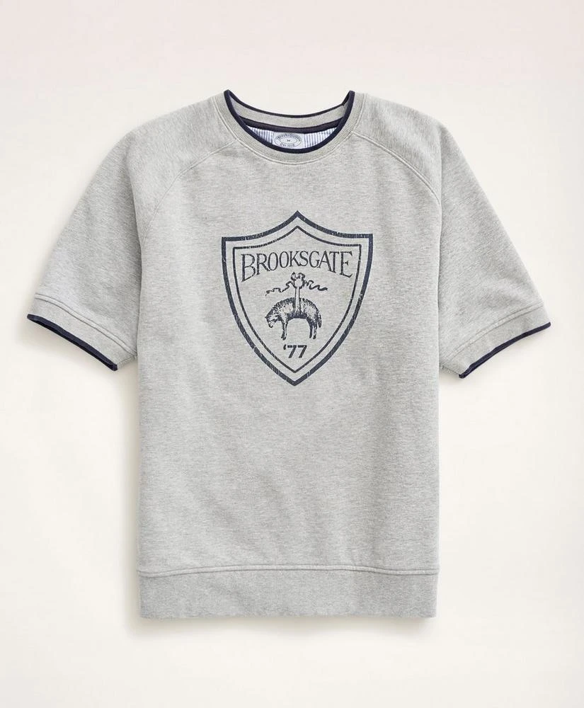 商品Brooks Brothers|Short-Sleeve Graphic Sweatshirt,价格¥412,第1张图片