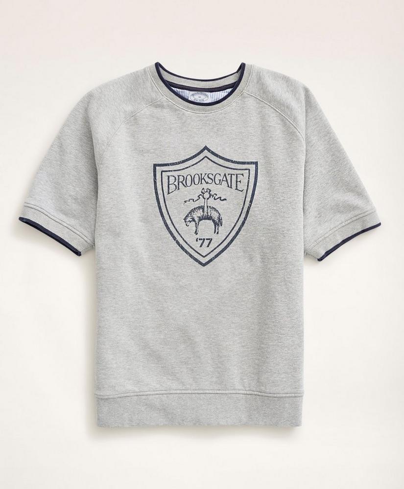 商品Brooks Brothers|Short-Sleeve Graphic Sweatshirt,价格¥353,第1张图片