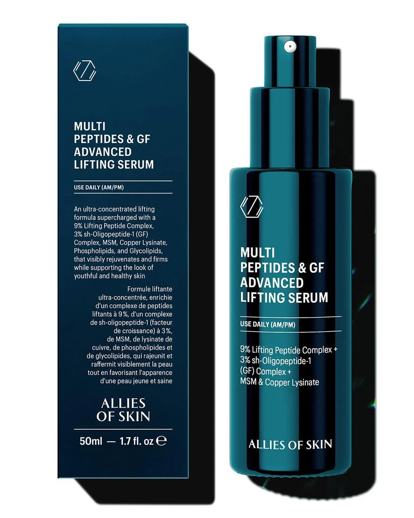 商品Allies of Skin|Multi Peptides and Growth Factor Advanced Lifting Serum, 1.69 oz.,价格¥2128,第3张图片详细描述