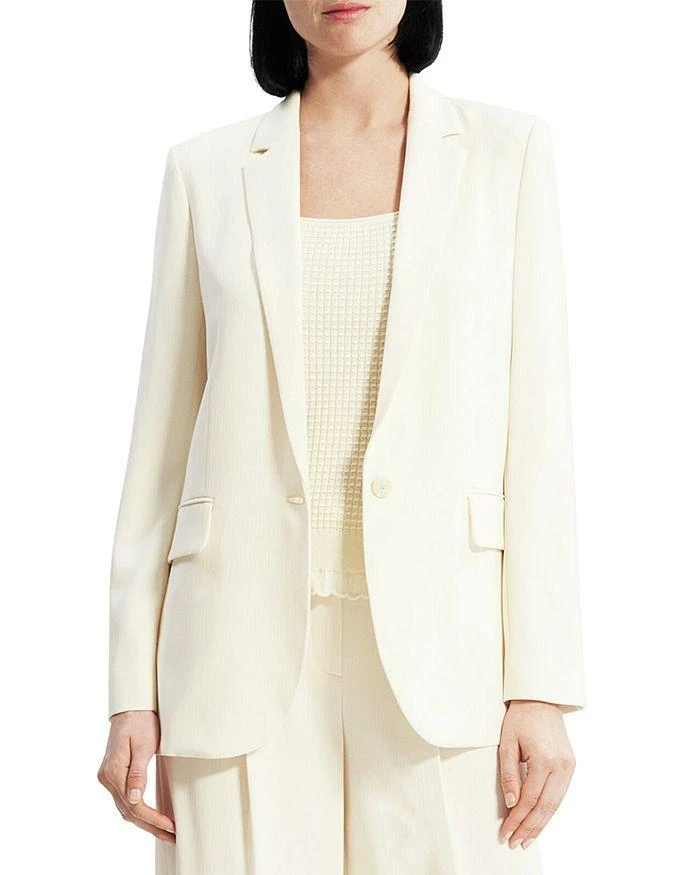 商品Theory|Straight Boyfriend Blazer,价格¥1101,第1张图片