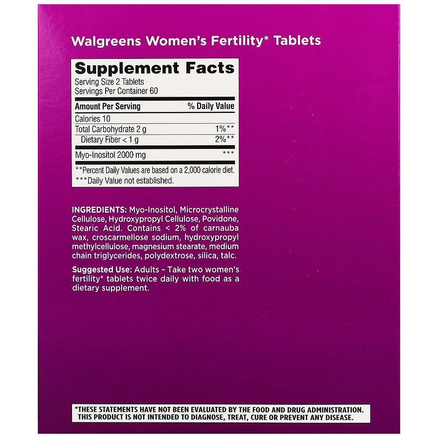 Women's Fertility Tablets & Men's Fertility Capsules Combo Pack 商品