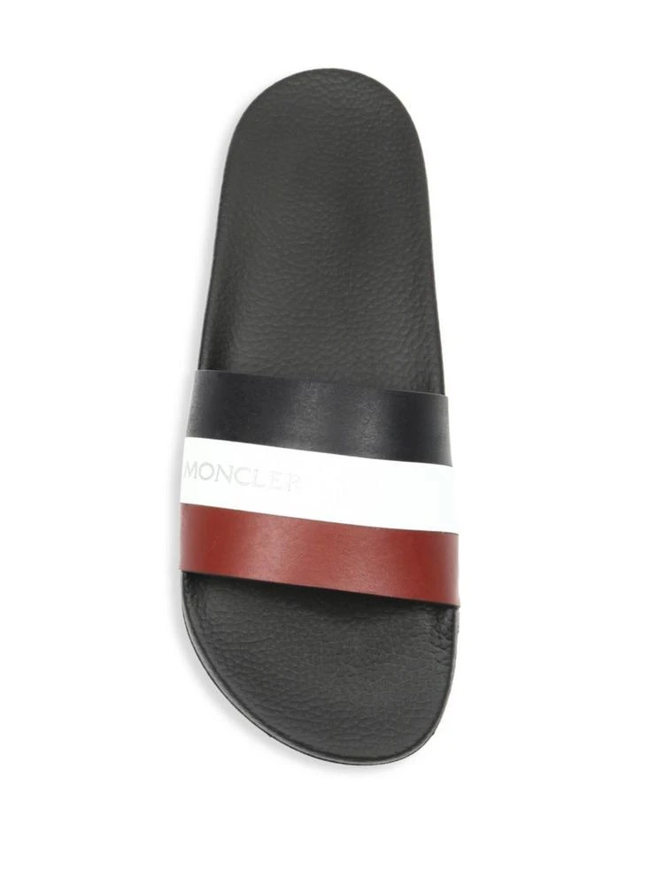 商品Moncler|Basile Pool Rubber Slide Sandals,价格¥2212,第4张图片详细描述