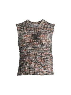 商品FRAME|Shrunken Marl Vest,价格¥517,第3张图片详细描述