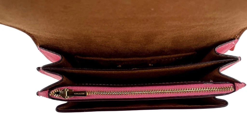 商品Coach|(C9946) Klare Small Pink Lemonade Signature Coated Canvas Crossbody Bag,价格¥1857,第3张图片详细描述