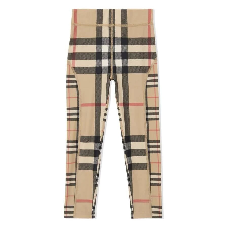 商品Burberry|Kids Contrast Check Leggings,价格¥407,第1张图片