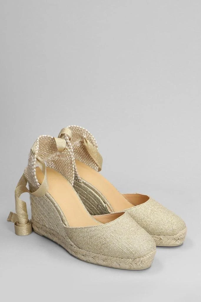 商品CASTAÑER|Castañer Wedges in Gold,价格¥1251,第2张图片详细描述