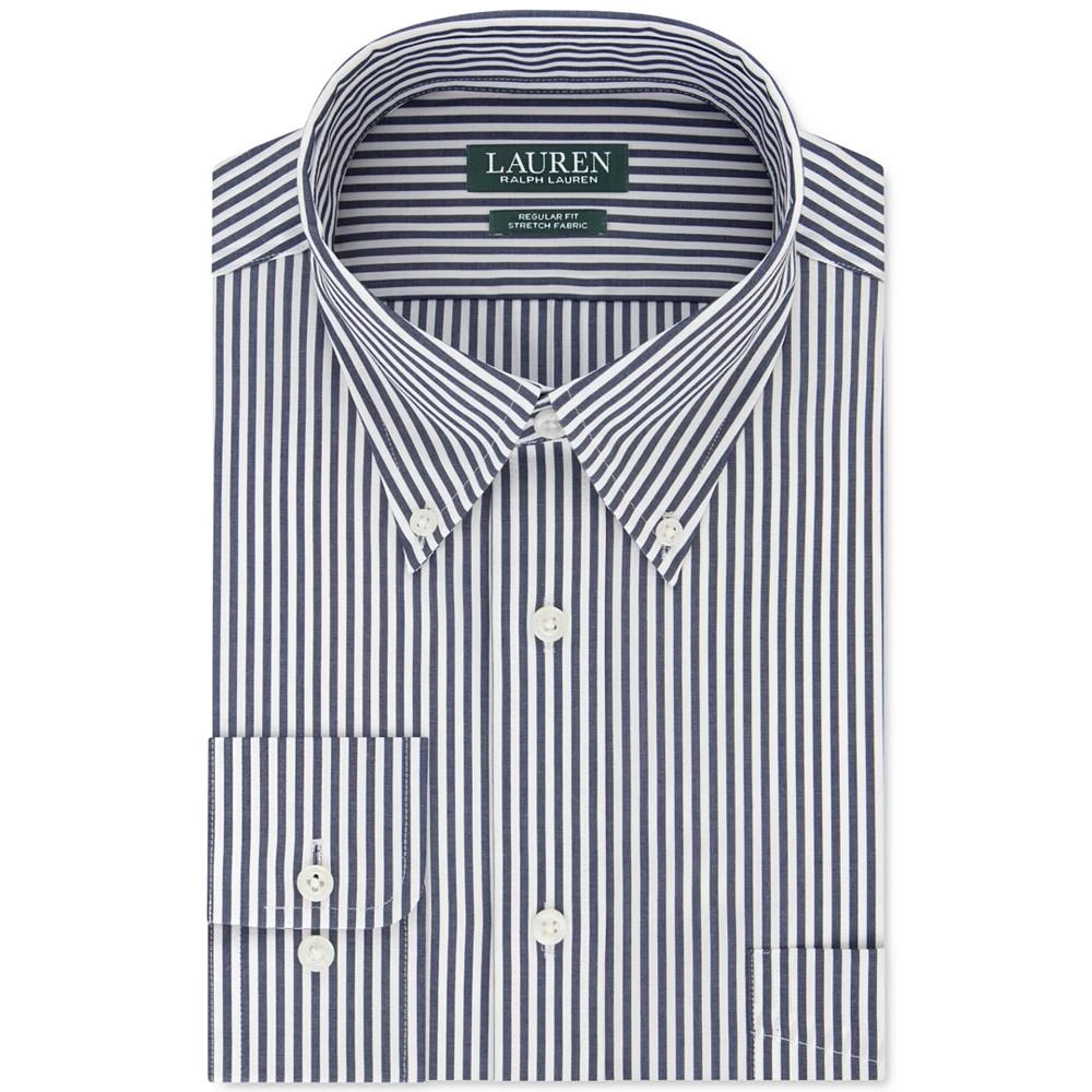 商品Ralph Lauren|Men's Regular-Fit Ultraflex Stripe Dress Shirt,价格¥188,第1张图片