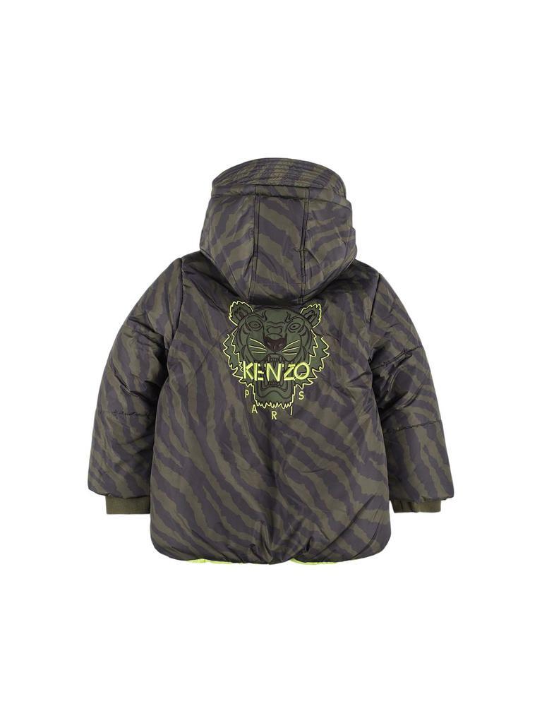 商品Kenzo|Printed Cotton Puffer Jacket W/ Patch,价格¥2900,第4张图片详细描述