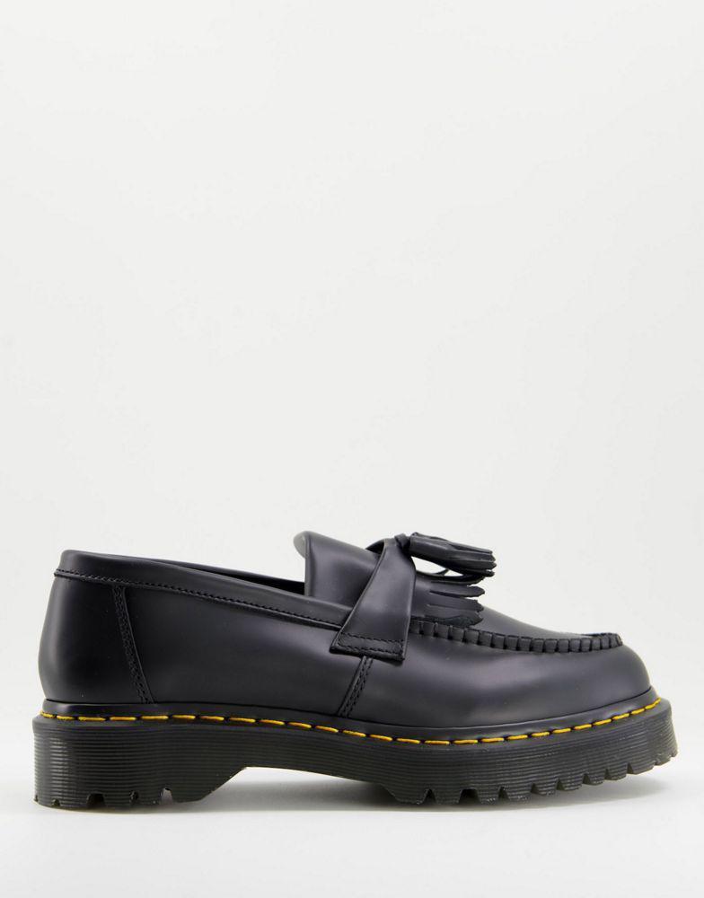 商品Dr. Martens|Dr Martens adrian bex loafers in black smooth,价格¥1311,第1张图片