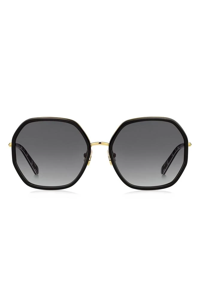 商品Kate Spade|nicola 58mm square sunglasses,价格¥368,第1张图片