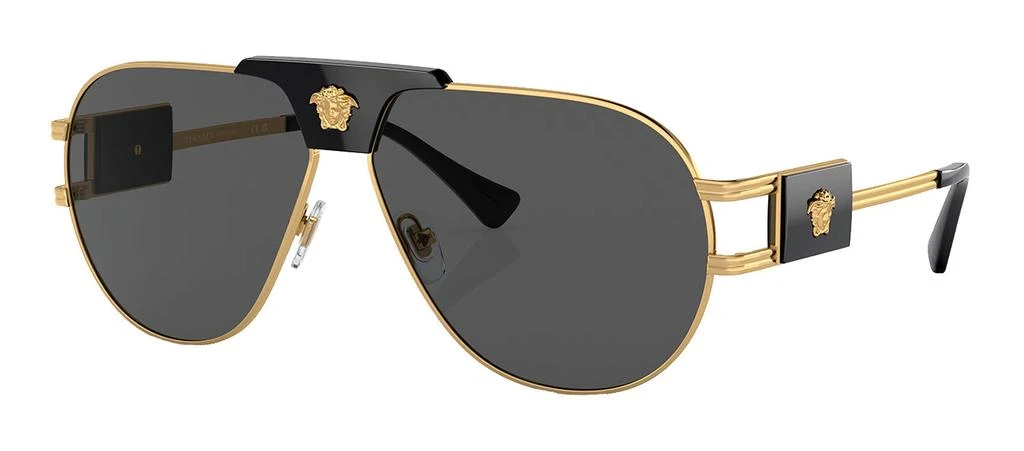 商品Versace|Versace 0VE2252 100287 Aviator Sunglasses,价格¥2545,第2张图片详细描述