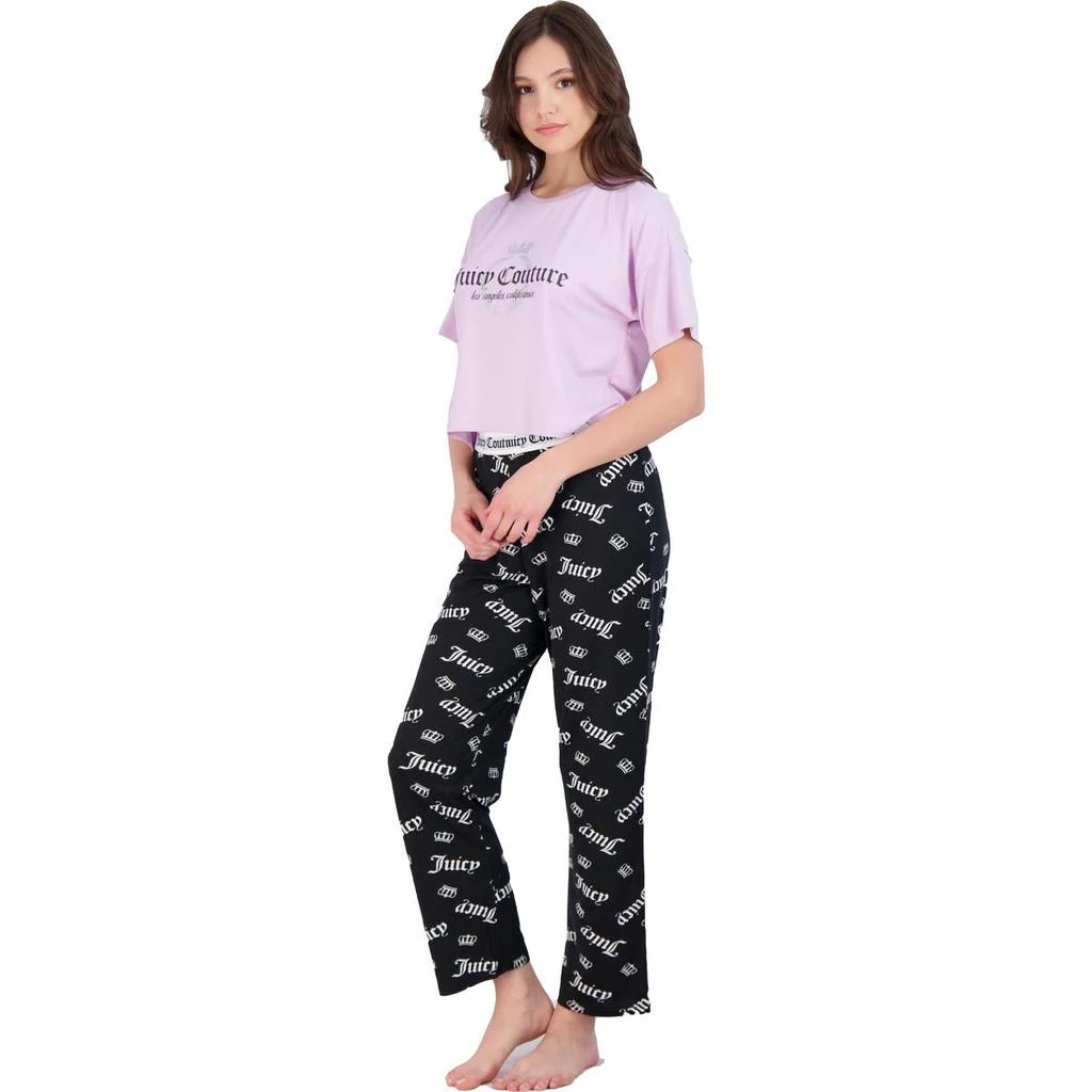 商品Juicy Couture|Juicy Couture Womens 2 Piece Comfy Pajama Set,价格¥100,第2张图片详细描述