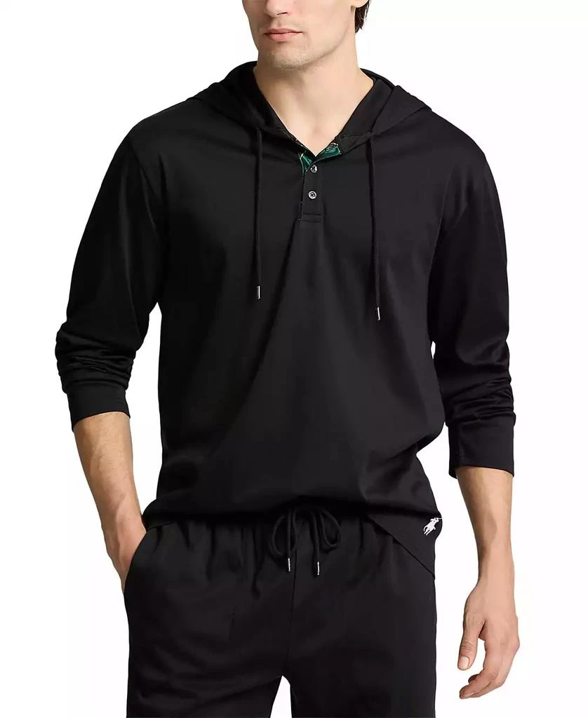 商品Ralph Lauren|男士丝光棉睡帽衫,价格¥487,第1张图片