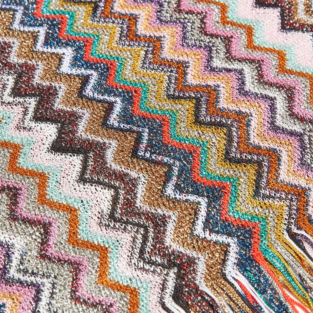 Missoni Zig Zag Lurex-Knit Scarf商品第3张图片规格展示