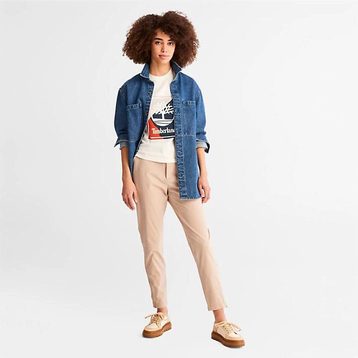 商品Timberland|Logo Graphic T-Shirt for Women in White,价格¥140,第3张图片详细描述