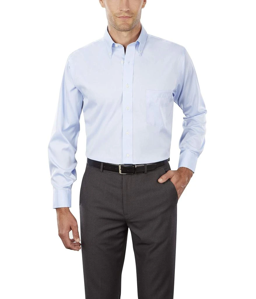 商品Van Heusen|Men's Dress Shirt Regular Fit Non Iron Solid,价格¥263,第2张图片详细描述