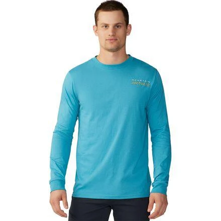 商品Mountain Hardwear|Logo Landscape Long-Sleeve T-Shirt - Men's,价格¥189,第5张图片详细描述