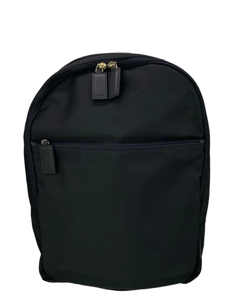 商品Bally|Taff Men's 6216426 Dark Navy Fabric & Leather Backpack,价格¥1576,第2张图片详细描述