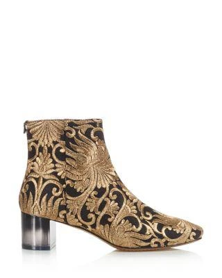 商品Tory Burch|Women's Carlotta Embroidered Booties,价格¥3951,第2张图片详细描述