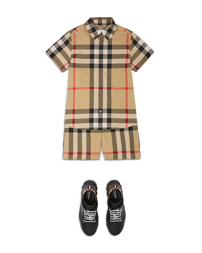 商品Burberry|Boys' Owen Check Button Down Shirt - Little Kid, Big Kid,价格¥1186,第3张图片详细描述