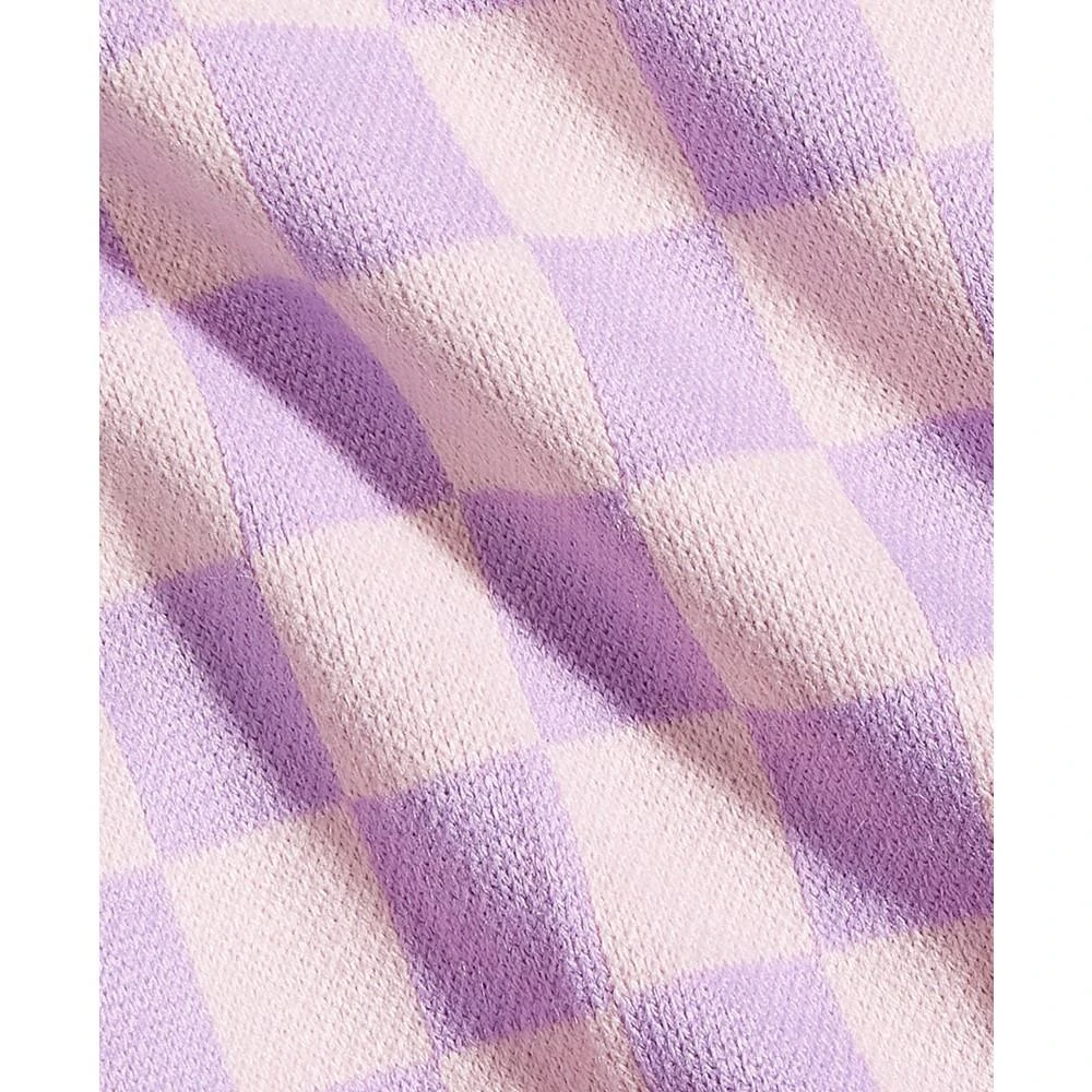 商品Epic Threads|Big Girls Stella V-Neck Checkered Vest, Created for Macy's,价格¥89,第5张图片详细描述