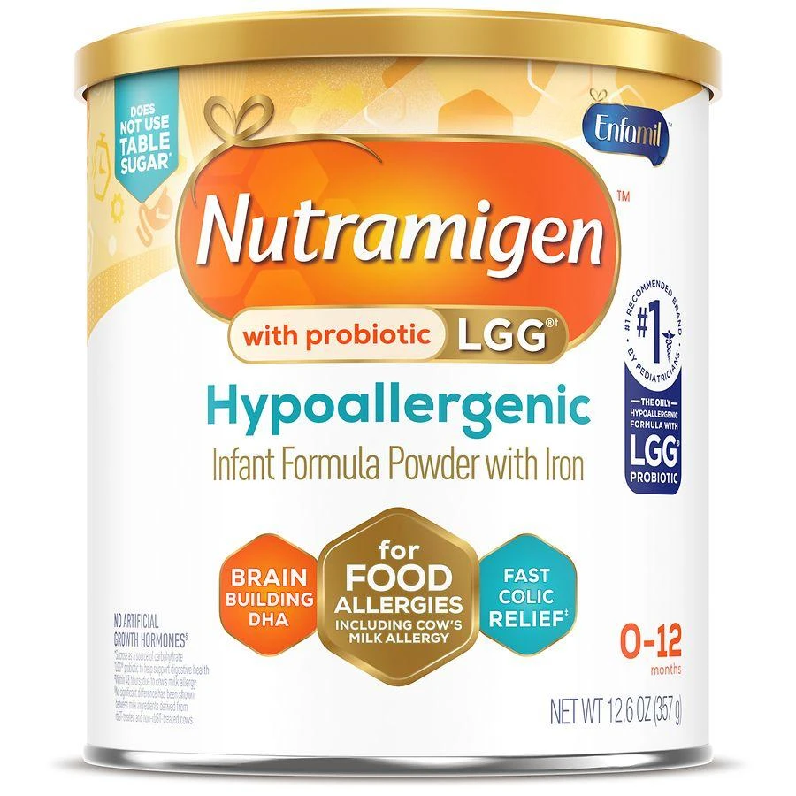 商品Enfamil|Enfamil Nutramigen Lipil 安敏健乳蛋白深度水解婴幼儿特殊配方奶粉1段 357g,价格¥406,第1张图片