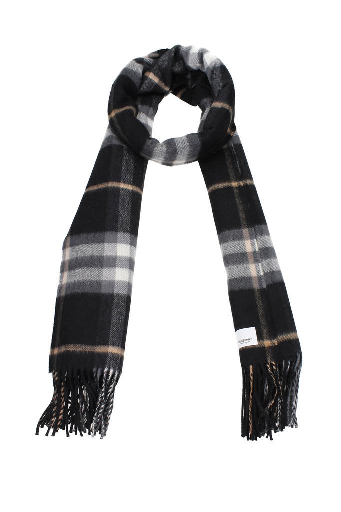 商品Burberry|Scarves Cashmere Black,价格¥2155,第1张图片